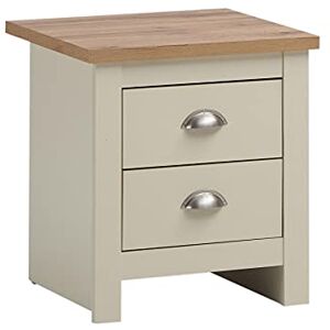 TAD TIMBER ART DESIGN UK Timber Art Design UK Lisbon Bedside Lamp Table with 2 Drawer Nightstand Cabinet Rectangular Modern Furniture for Bedroom, Hallway, Living Room, Beige Oak H51 x W45 X D45 cm TAD TIMBER ART DESIGN UK Timber Art Design UK Lisbon Bedside Lamp Table with 2 Drawer Nightstand Cabinet Rectangular Modern Furniture for Bedroom, Hallway, Living Room, Beige Oak H51 x W45 X D45 cm