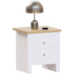 Vida Designs Arlington 2 Drawer Bedside Cabinet Chest of Drawers Table Storage Bedroom (White) Vida Designs Arlington 2 Drawer Bedside Cabinet Chest of Drawers Table Storage Bedroom (White)