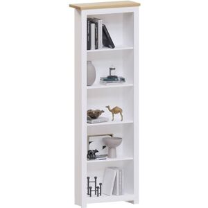 Vida Designs Arlington Bookcase Modern Display Shelves Storage MDF Furniture White (5 Tier) Vida Designs Arlington Bookcase Modern Display Shelves Storage MDF Furniture White (5 Tier)