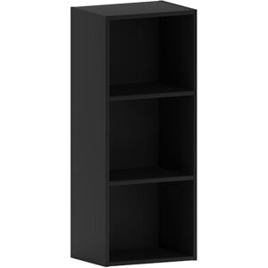Vida Designs Oxford 3 Tier Cube Bookcase, Black Wooden Shelving Display Storage Unit Office Living Room Furniture Vida Designs Oxford 3 Tier Cube Bookcase, Black Wooden Shelving Display Storage Unit Office Living Room Furniture