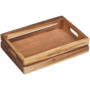 Tala Medium Crate Plain In Natural Acacia Tala Medium Crate Plain In Natural Acacia