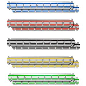 Barska AF13682 Labeled Key Shelves w/ 1-100 Numbered Hooks for Key Cabinets Barska AF13682 Labeled Key Shelves w/ 1-100 Numbered Hooks for Key Cabinets