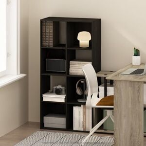 Furinno Pelli Cubic Storage Cabinet, Bookcase, Bookshelf, 8-Cube, Espresso Furinno Pelli Cubic Storage Cabinet, Bookcase, Bookshelf, 8-Cube, Espresso