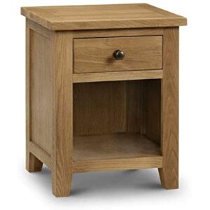 Julian Bowen Marlborough 1 Drawer Bedside Oak Bedsides Julian Bowen Marlborough 1 Drawer Bedside Oak Bedsides