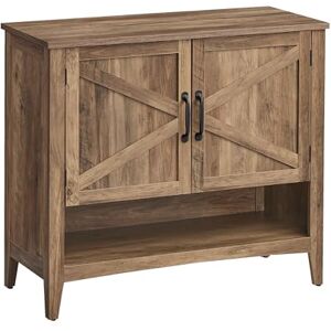 VASAGLE Shoe Cabinet, 3-Tier Shoe Storage Organiser, Traditional American Style Shoe Storage Unit, with Height-Adjustable Shelf, Handles, Sturdy Legs, Hallway, Honey Brown LBC038B01 VASAGLE Shoe Cabinet, 3-Tier Shoe Storage Organiser, Traditional American Style Shoe Storage Unit, with Height-Adjustable Shelf, Handles, Sturdy Legs, Hallway, Honey Brown LBC038B01