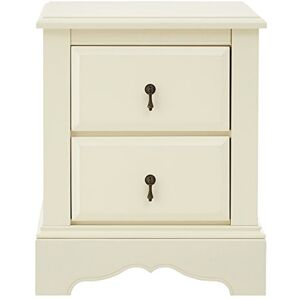 Premier Housewares Housewares Florence 2 Drawer Chest, Mdf, Ivory, 2 Drawer Premier Housewares Housewares Florence 2 Drawer Chest, Mdf, Ivory, 2 Drawer