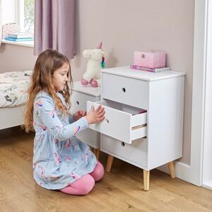 Liberty House Toys Kids Bedroom Playroom Storage Cabinets 3 Drawer,White,H60.5 x W38 x D30cm Liberty House Toys Kids Bedroom Playroom Storage Cabinets 3 Drawer,White,H60.5 x W38 x D30cm