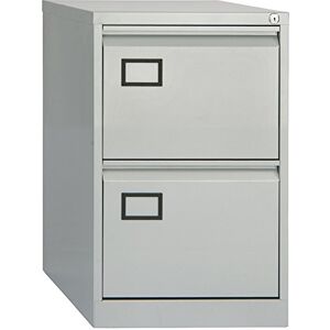 Office Hippo Bisley 2-Drawer Filing Cabinet Goose Grey Office Hippo Bisley 2-Drawer Filing Cabinet Goose Grey