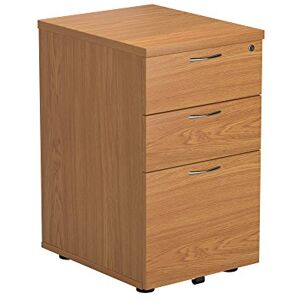 Office Hippo Heavy Duty Pedestal Filing Cabinet, File Cabinet, Office Cabinet with Anti-Tilt Mechanism, Lockable Filing Cabinet, Versatile Under Desk Office Storage Oak, 3 Drawer Office Hippo Heavy Duty Pedestal Filing Cabinet, File Cabinet, Office Cabinet with Anti-Tilt Mechanism, Lockable Filing Cabinet, Versatile Under Desk Office Storage Oak, 3 Drawer