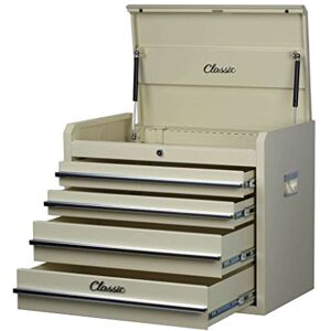 Hilka CL4DC 4 Drawer Classic Chest, 66.1cm(w) x40.5cm(d) x53.2cm(h), Beige Hilka CL4DC 4 Drawer Classic Chest, 66.1cm(w) x40.5cm(d) x53.2cm(h), Beige