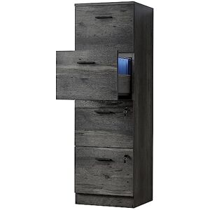 YITAHOME 4-Drawer File Cabinet with Lock, 130.7cm Deep Vertical Filing Cabinet for Letter A4-Sized Files, Need to Assemble, Storage cabinets for Home Office (Green) YITAHOME 4-Drawer File Cabinet with Lock, 130.7cm Deep Vertical Filing Cabinet for Letter A4-Sized Files, Need to Assemble, Storage cabinets for Home Office (Green)