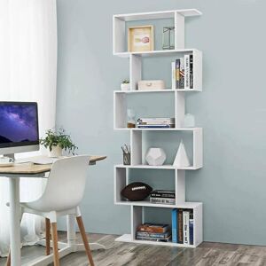 Dmora Bookshelf Lucio, Cabinet with shelves, Office library, 100% Made in Italy, cm 80x25h192, Glossy white Dmora Bookshelf Lucio, Cabinet with shelves, Office library, 100% Made in Italy, cm 80x25h192, Glossy white