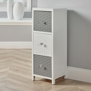 Home Source Crystal 3 Drawer Storage Chest - Storage Chest Home Source Crystal 3 Drawer Storage Chest - Storage Chest