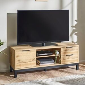 Julian Bowen Bali Tv Unit-Light Oak, Engineered Wood, 50 x 135 x 40 Julian Bowen Bali Tv Unit-Light Oak, Engineered Wood, 50 x 135 x 40