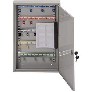 Sterling KC50H Key Cabinet - Adjustable Hooks, Grey Sterling KC50H Key Cabinet - Adjustable Hooks, Grey