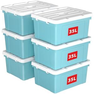 Cetomo 35L-6Pack Storage Boxes - Blue Cetomo 35L-6Pack Storage Boxes - Blue