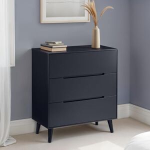 Julian Bowen Alicia 3 Drawer Chest Anthracite Modern and Sleek Storage for Bedrooms Julian Bowen Alicia 3 Drawer Chest Anthracite Modern and Sleek Storage for Bedrooms