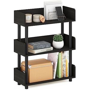 Furinno Turn-N-Tube 3-Tier Toolless Display Rack, Espresso Furinno Turn-N-Tube 3-Tier Toolless Display Rack, Espresso