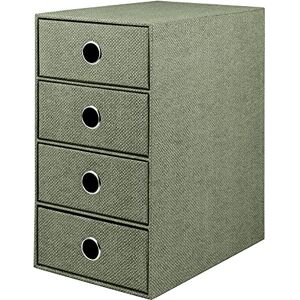 Rössler S.O.H.O. 4 Drawer Box for with Finger Hole, Special Line, Sage,1524452674 Rössler S.O.H.O. 4 Drawer Box for with Finger Hole, Special Line, Sage,1524452674