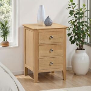 Julian Bowen Cotswold 3 Drawer Bedside Julian Bowen Cotswold 3 Drawer Bedside
