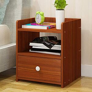 ALDDPWE 1 Drawer Bedside Table Cabinet,Modern Small End Side Table With Open Compartment,Sustainable Nightstand For Small Space Furniture-Brown 33x26x40cm Keep it in mind ALDDPWE 1 Drawer Bedside Table Cabinet,Modern Small End Side Table With Open Compartment,Sustainable Nightstand For Small Space Furniture-Brown 33x26x40cm Keep it in mind