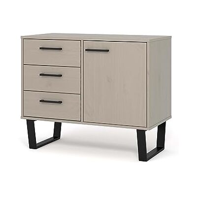 Home Source - Vigo - Grey - Pine Sideboard Home Source - Vigo - Grey - Pine Sideboard