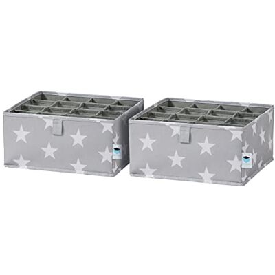 STORE IT! Organizer Set - 16 Compartments - Grey STORE IT! Organizer Set - 16 Compartments - Grey