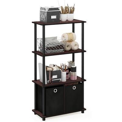 Furinno Go Green 4-Tier Storage Rack - Kitchen Organizer Furinno Go Green 4-Tier Storage Rack - Kitchen Organizer