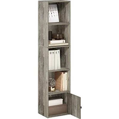Furinno Luder 5-Tier Shelf Bookcase - Storage Cabinet - Modern Design Furinno Luder 5-Tier Shelf Bookcase - Storage Cabinet - Modern Design