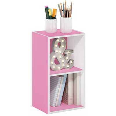 Furinno Pasir 2-Tier Open Shelf Bookcase - Bookcase Furinno Pasir 2-Tier Open Shelf Bookcase - Bookcase