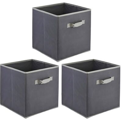 GEEZY - Foldable Canvas Box - Foldable - Storage Box GEEZY - Foldable Canvas Box - Foldable - Storage Box