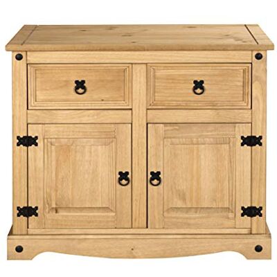 Mews Corona Mexican Pine Sideboard 2 Drawers & 2 Doors Rustic Design Mews Corona Mexican Pine Sideboard 2 Drawers & 2 Doors Rustic Design