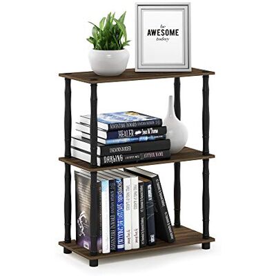 Furinno Turn-N-Tube 3-Tier Shelf - Storage Furniture Furinno Turn-N-Tube 3-Tier Shelf - Storage Furniture