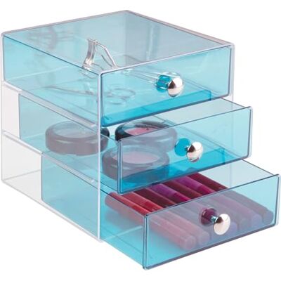 InterDesign Organizer 3 Compartments - Cosmetic Storage InterDesign Organizer 3 Compartments - Cosmetic Storage