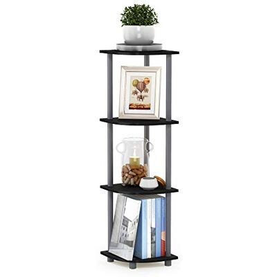 Furinno Compact Corner Multi-Purpose Shelf - Shelf Furinno Compact Corner Multi-Purpose Shelf - Shelf