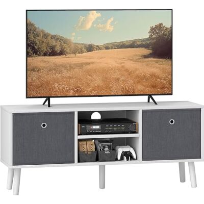 HOMCOM TV Cabinet - Modern, Shelves & Drawers HOMCOM TV Cabinet - Modern, Shelves & Drawers