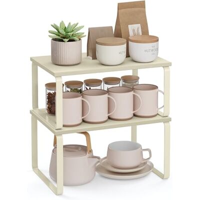 SONGMICS - KCS002Y01 - Cream White - 2-pack - Spice rack SONGMICS - KCS002Y01 - Cream White - 2-pack - Spice rack