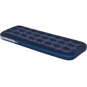 Outsunny Single Air Bed with Hand Pump, Inflatable Mattress with Flocked Surface for Guest, Camping, Travel, 191 x 73 x 22cm, Blue Outsunny Single Air Bed with Hand Pump, Inflatable Mattress with Flocked Surface for Guest, Camping, Travel, 191 x 73 x 22cm, Blue