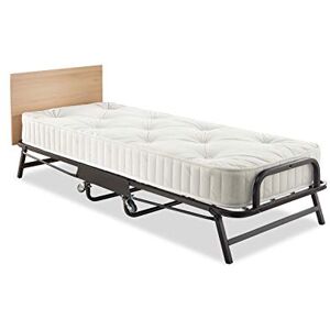 JAY-BE Crown Premier Folding Bed with Deep Sprung Mattress Single, Black JAY-BE Crown Premier Folding Bed with Deep Sprung Mattress Single, Black