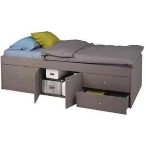 Generic Cabin Bed Drawers Storage, GREY, Single 3ft, 196x96x51cm Generic Cabin Bed Drawers Storage, GREY, Single 3ft, 196x96x51cm