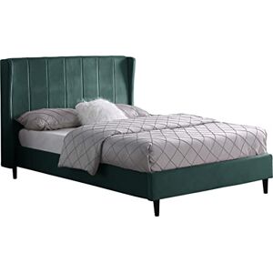 Seconique Amelia 5ft Green Velvet Bed Frame - Bed Seconique Amelia 5ft Green Velvet Bed Frame - Bed