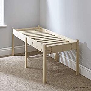 STRICTLY BEDS&BUNKS Avon Pine Studio Bed Frame, 2ft 6 Single STRICTLY BEDS&BUNKS Avon Pine Studio Bed Frame, 2ft 6 Single