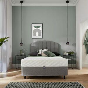 Silentnight 7 Zone Memory Foam Rolled Mattress Made in the UK Medium Firm Super King, White Silentnight 7 Zone Memory Foam Rolled Mattress Made in the UK Medium Firm Super King, White