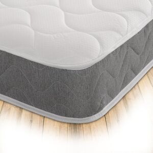 Starlight Beds Twilight Small Single Mattress. Hybrid Sprung Small Single Memory Foam Mattress. Grey, Soft Firmness,18cm Deep. (2ft6 x 6ft3) (75cm x 190cm) Starlight Beds Twilight Small Single Mattress. Hybrid Sprung Small Single Memory Foam Mattress. Grey, Soft Firmness,18cm Deep. (2ft6 x 6ft3) (75cm x 190cm)
