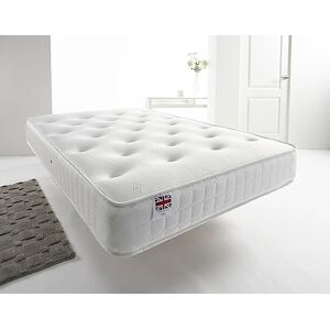 Aspire Beds Natural Quad Comfort Breathable Aspire-Cool Touch Luxury Tufted Sleep Surface Bonnell Sprung Mattress, 5ft King Size Aspire Beds Natural Quad Comfort Breathable Aspire-Cool Touch Luxury Tufted Sleep Surface Bonnell Sprung Mattress, 5ft King Size