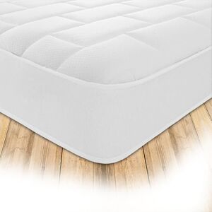 Starlight Beds Essentials Large Brick 2ft6 Hybrid Spring and Memory Foam Mattress. Budget-Friendly, White, Soft Firmness, 7.5 Inch Deep Small Single Mattress (75x190x19cm) Starlight Beds Essentials Large Brick 2ft6 Hybrid Spring and Memory Foam Mattress. Budget-Friendly, White, Soft Firmness, 7.5 Inch Deep Small Single Mattress (75x190x19cm)