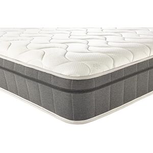 Aspire Beds 6000 Diamond Pocket Sprung & Memory Foam Topper Luxury Sleep Surface Ultimate Mattress, 4ft Small Double (4ft x 6ft3) Aspire Beds 6000 Diamond Pocket Sprung & Memory Foam Topper Luxury Sleep Surface Ultimate Mattress, 4ft Small Double (4ft x 6ft3)