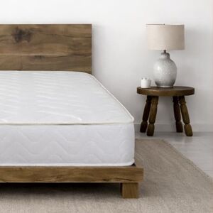 Starlight Beds 80x200 Mattress Brick Design Quilted Sprung Hybrid Mattress with Memory Foam Layer. Soft Firmness, 18cm Deep. (80 x 200cm), White Starlight Beds 80x200 Mattress Brick Design Quilted Sprung Hybrid Mattress with Memory Foam Layer. Soft Firmness, 18cm Deep. (80 x 200cm), White