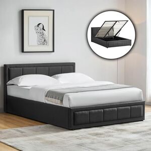 Vida Designs Vanita Double Ottoman Bed Frame with Storage – Modern Gas Lift, Upholstered Fabric, Dark Grey, Bedroom Furniture, No Mattress, UKFR Certified (4ft6) Vida Designs Vanita Double Ottoman Bed Frame with Storage – Modern Gas Lift, Upholstered Fabric, Dark Grey, Bedroom Furniture, No Mattress, UKFR Certified (4ft6)