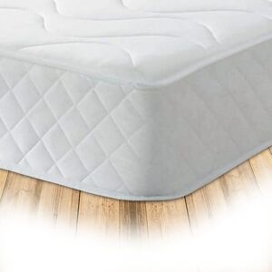 Starlight Beds Close Flame 8-Inch Deep Hybrid Shorty Mattress with Memory Foam Layer – Soft, White, Sprung (2ft6 x 5ft9 x 20cm) Starlight Beds Close Flame 8-Inch Deep Hybrid Shorty Mattress with Memory Foam Layer – Soft, White, Sprung (2ft6 x 5ft9 x 20cm)